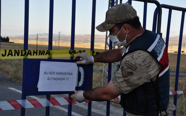 "Geçmiş olsun" ziyaretinde virüs yayıldı, mahalle karantinaya alındı